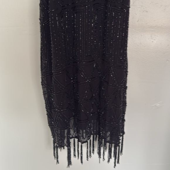 NWT. Joie black beaded Sanibel dress - Picture 8 of 11